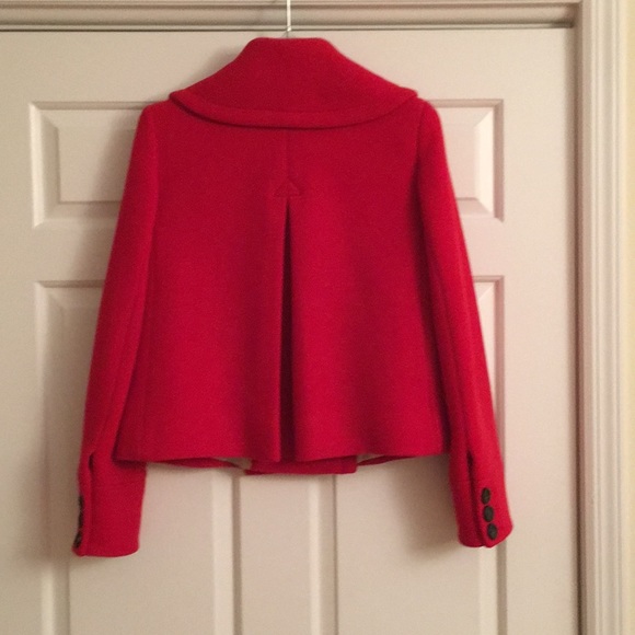 JCrew cropped pea coat - Picture 2 of 6